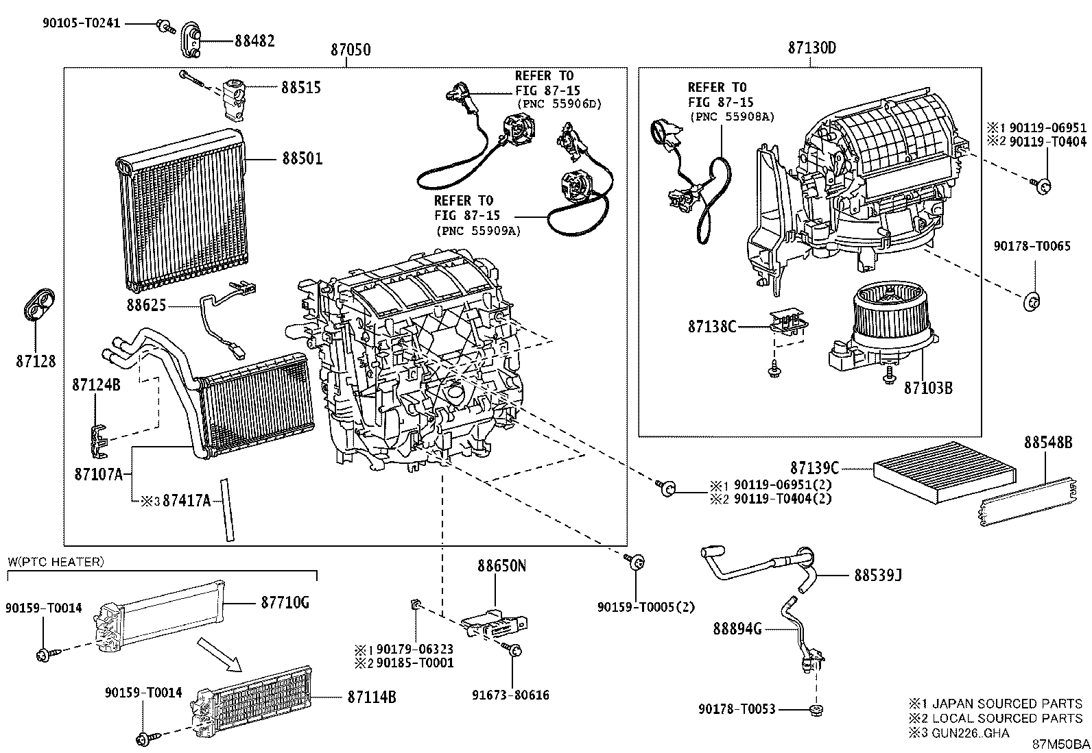 87130-0KB00 BLOWER ASSY product image