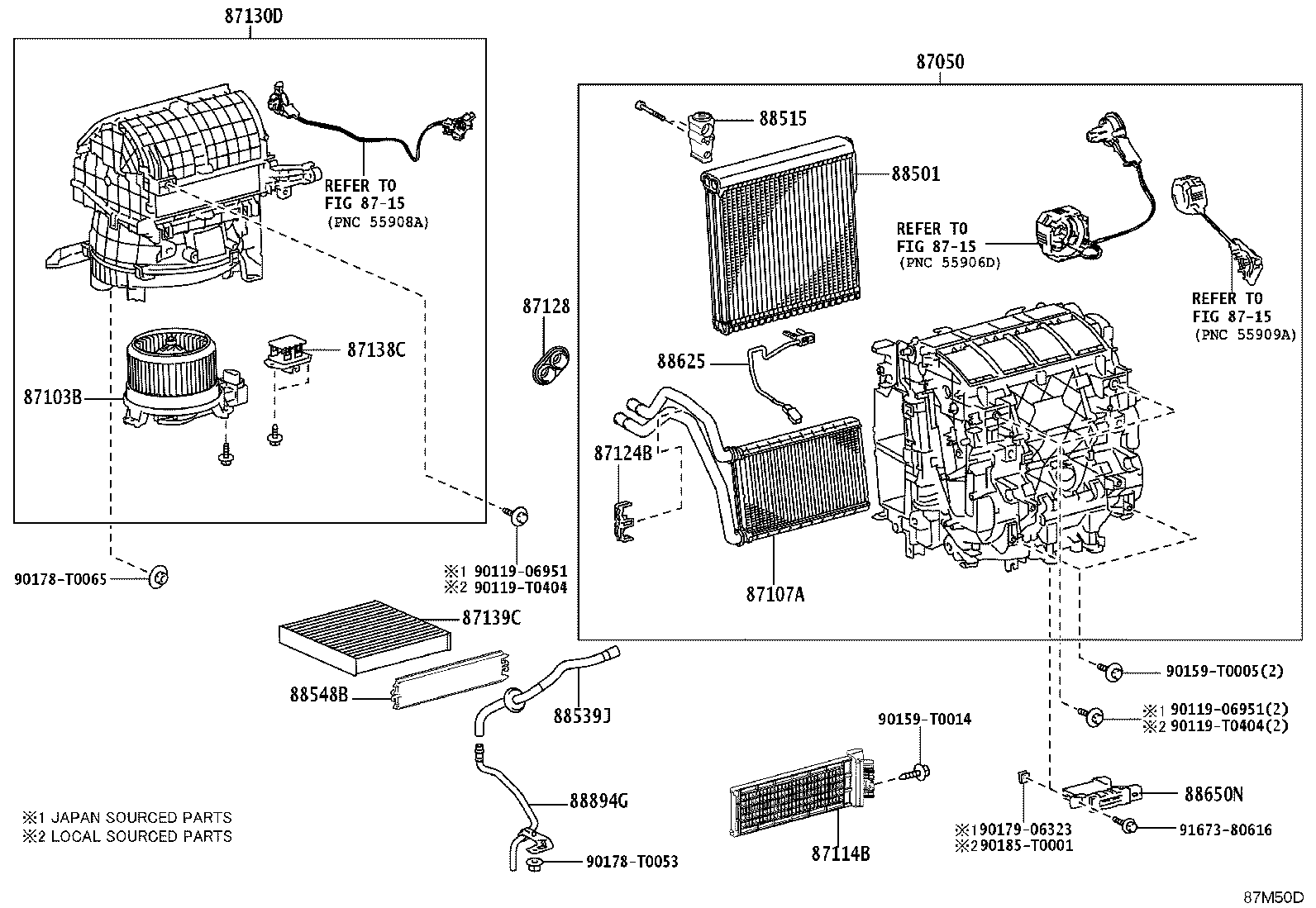 87130-0KB00 BLOWER ASSY product image