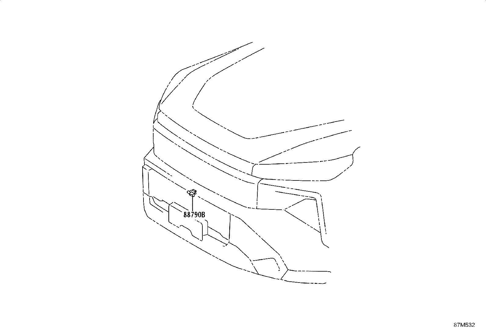 55084-KK080 DUCT SUB-ASSY, HEATER TO REGISTER, NO.2 product image