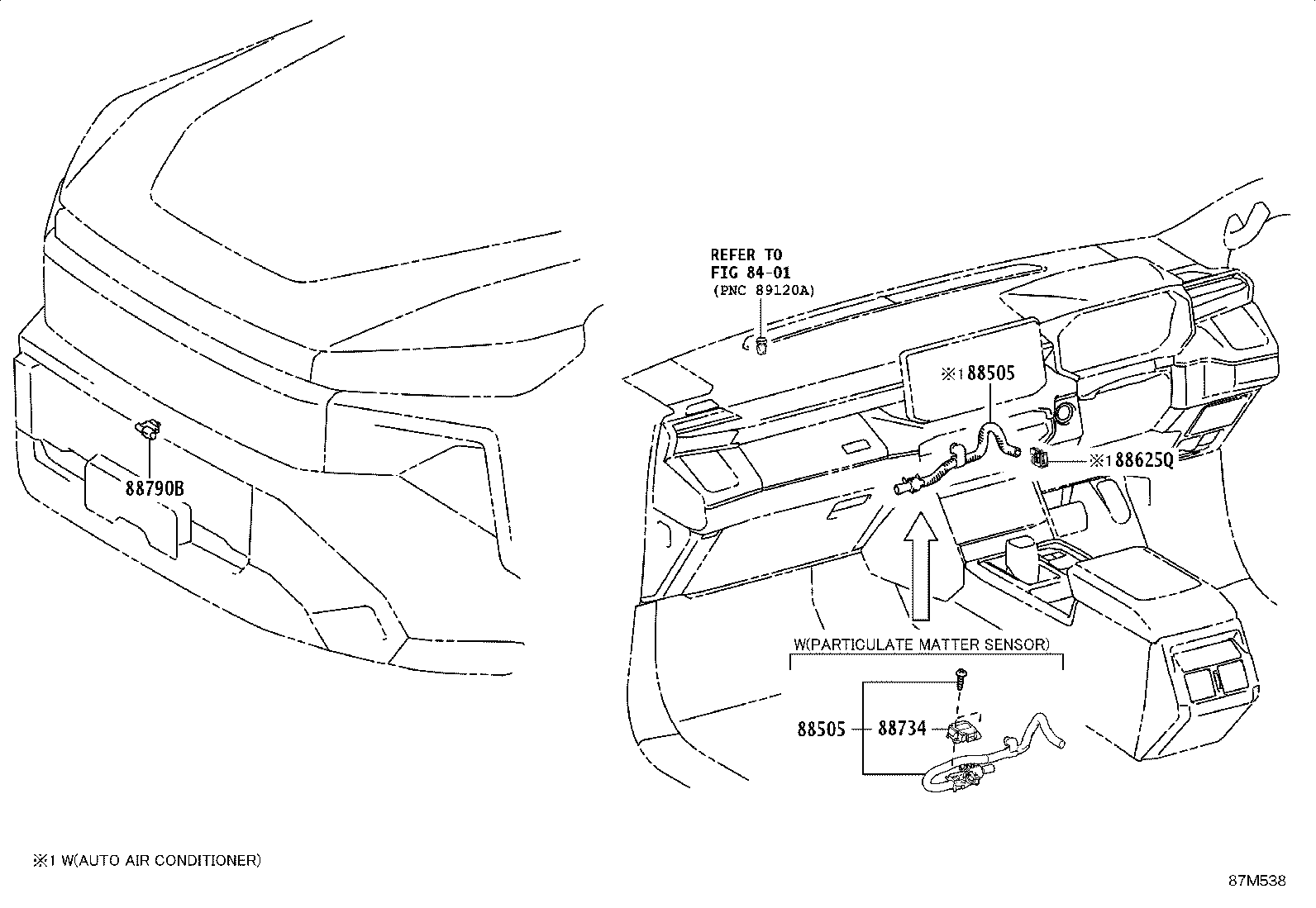 58861-KK080 DUCT, CONSOLE BOX, NO.1 product image