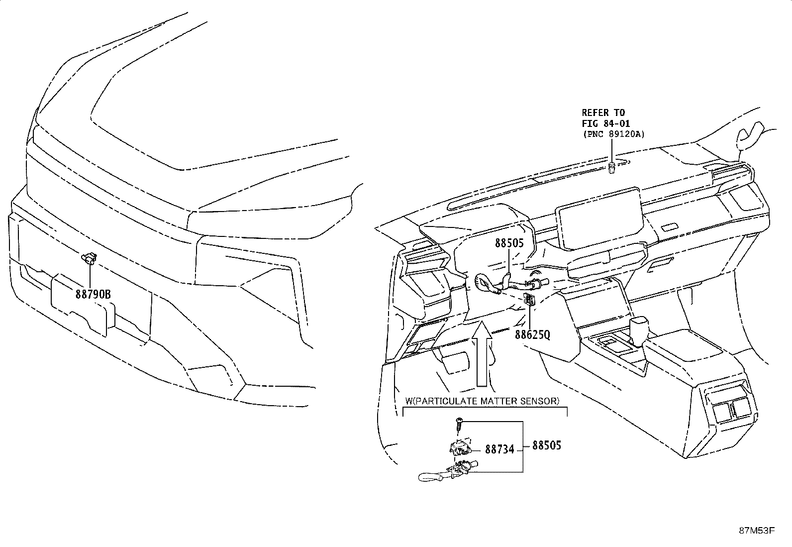 58861-KK080 DUCT, CONSOLE BOX, NO.1 product image
