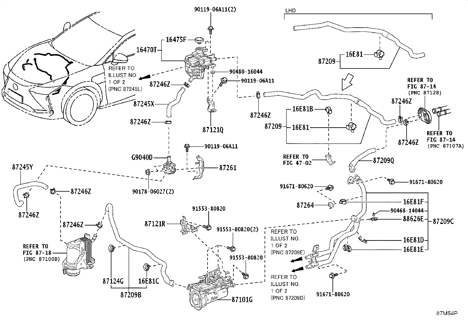 16671-10020 VALVE ASSY, HEATER WATER, NO.2 product image