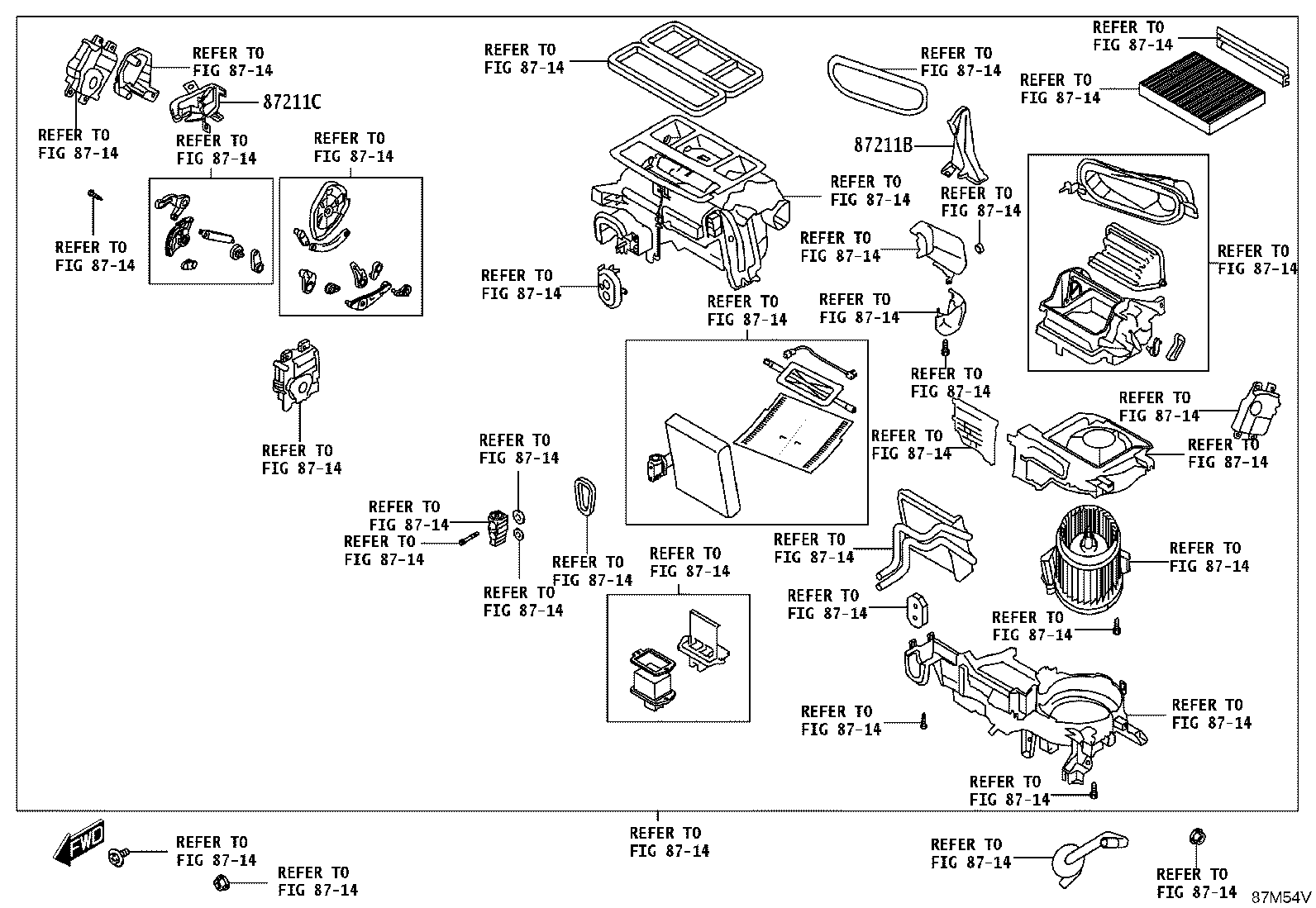 55972-WC004 DUCT SUB-ASSY, HEATER TO REGISTER, NO.3 product image