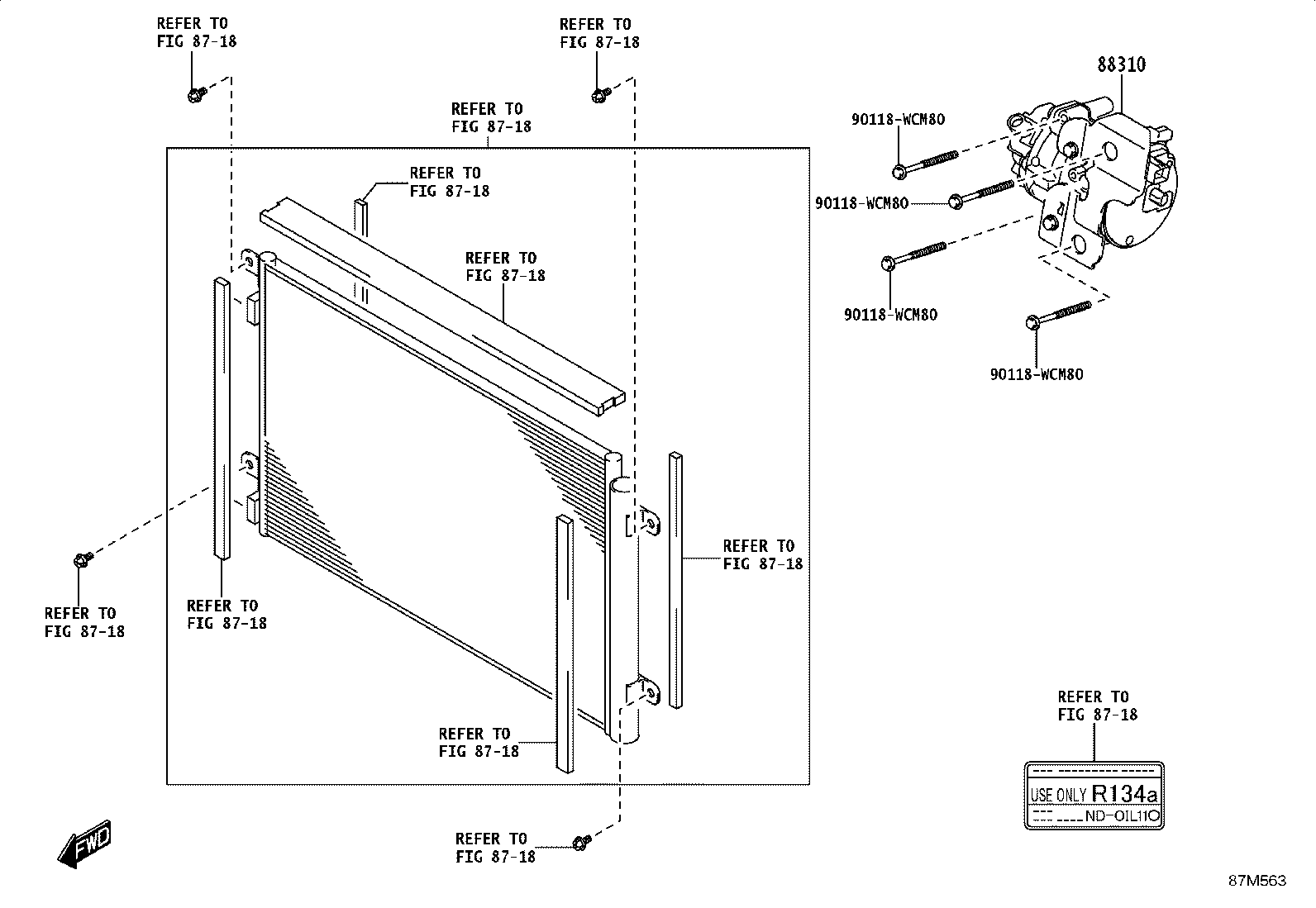 88310-WC009 COMPRESSOR ASSY, W/PULLEY product image