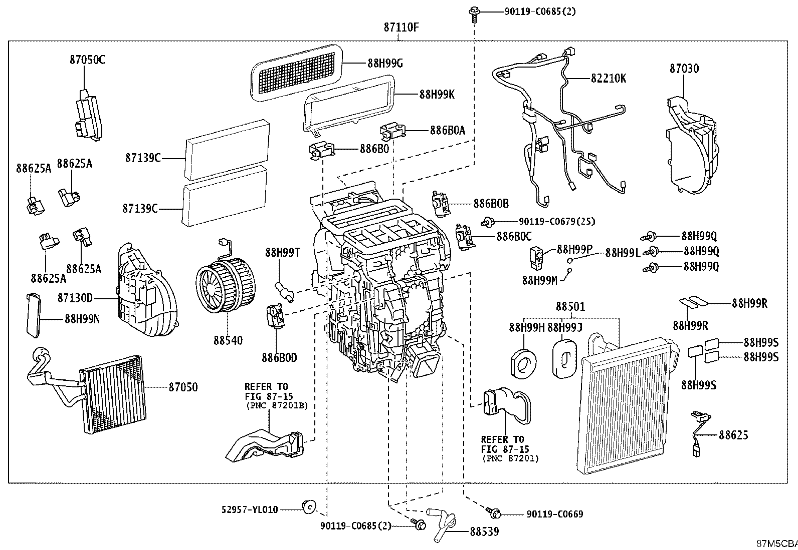87110-YL040 Toyota Reference Part product image