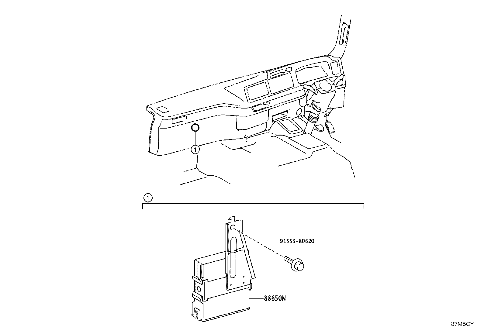88515-36010 VALVE, COOLER EXPANSION product image