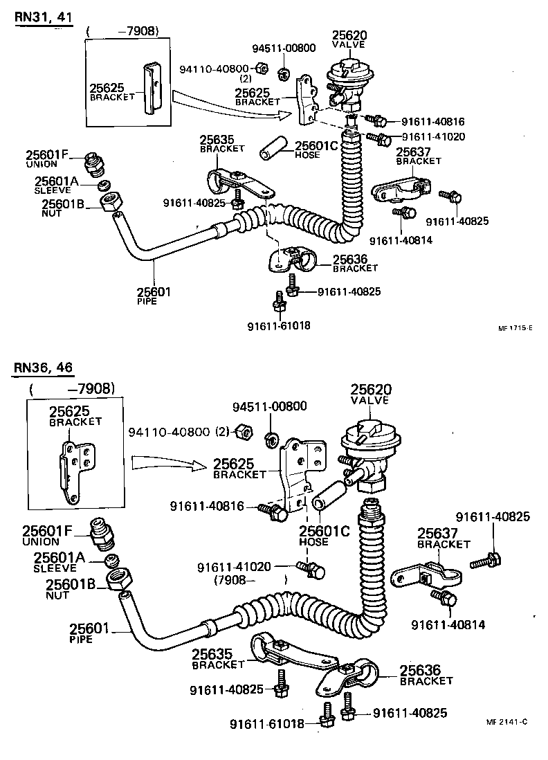 25607-31030 ADAPTER, EGR VALVE product image
