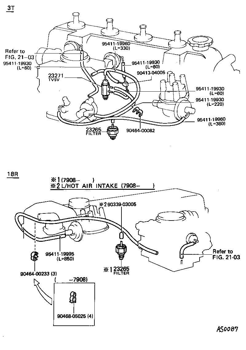 25709-38010 VALVE SUB-ASSY, HIGH ALTITUDE COMPENSATOR product image