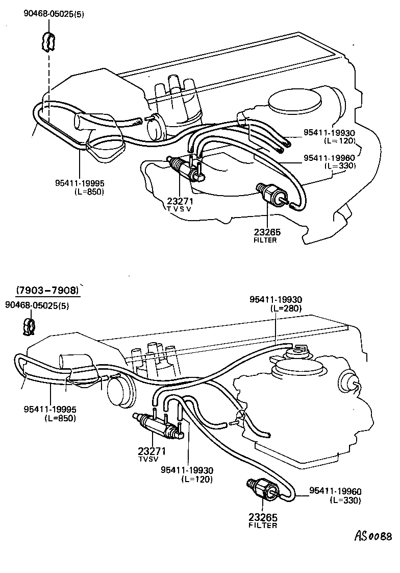 25709-38010 VALVE SUB-ASSY, HIGH ALTITUDE COMPENSATOR product image