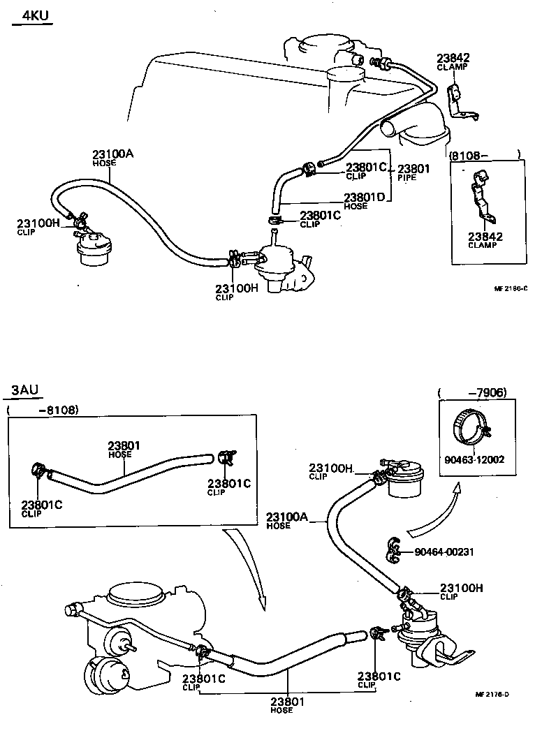 23271-18020 HOSE, FUEL product image