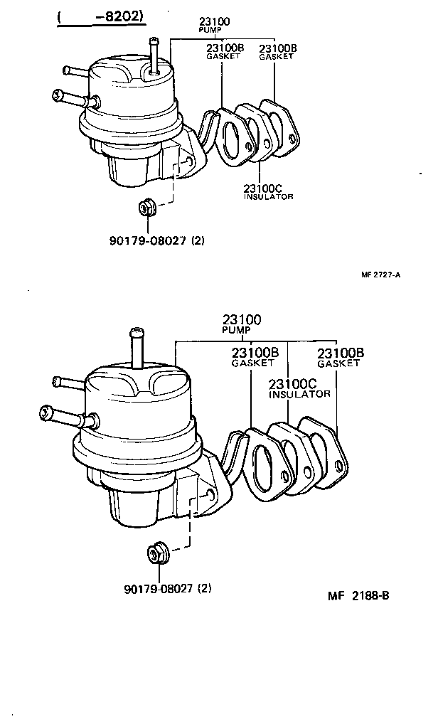 23100-19075 PUMP ASSY, FUEL product image