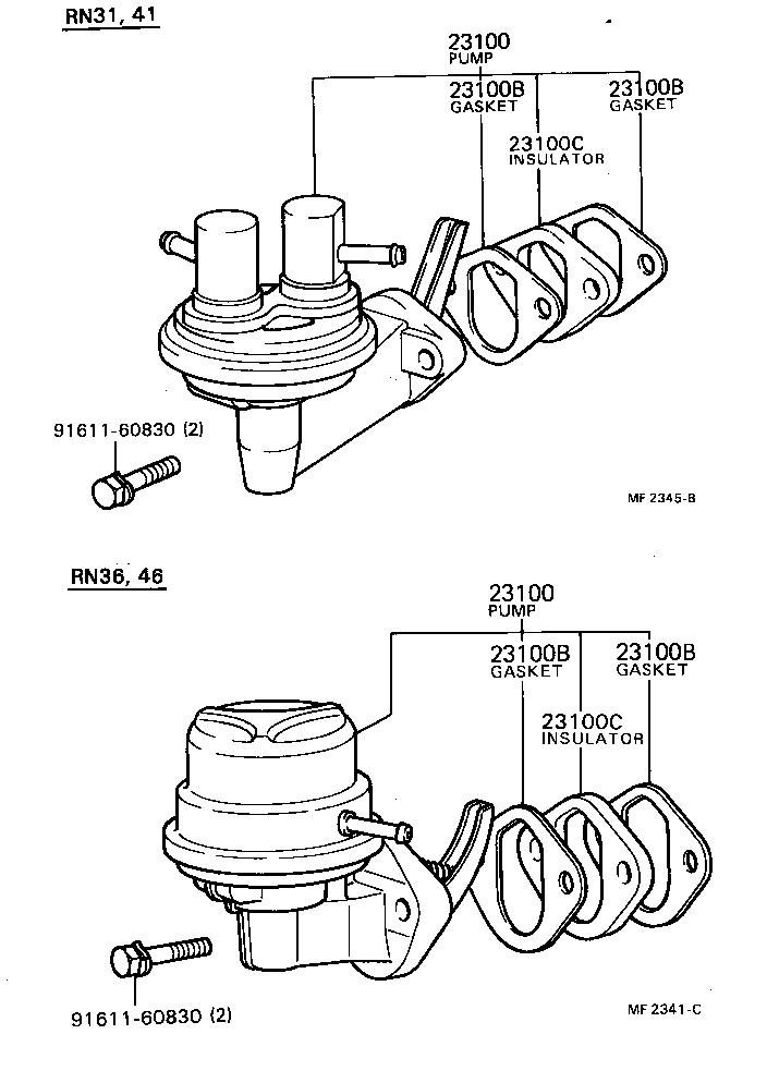 23100-39286 PUMP ASSY, FUEL product image