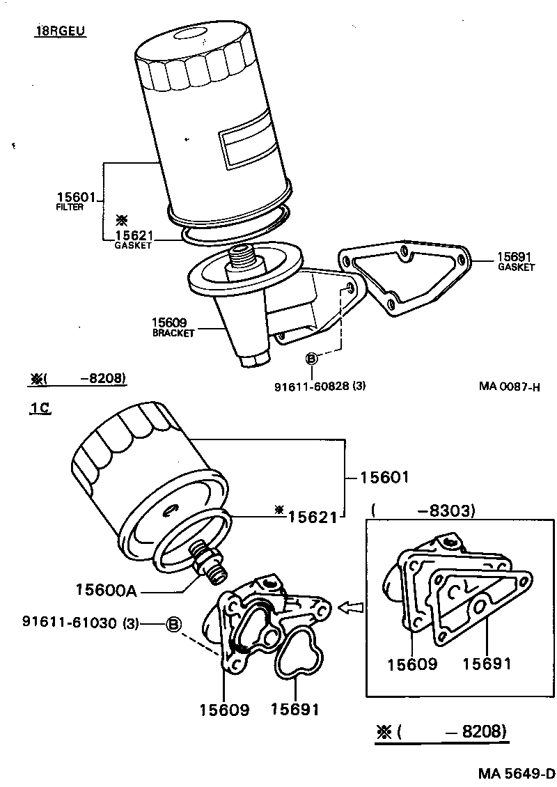 96732-31065 RING, O, NO.1(FOR OIL FILTER) product image