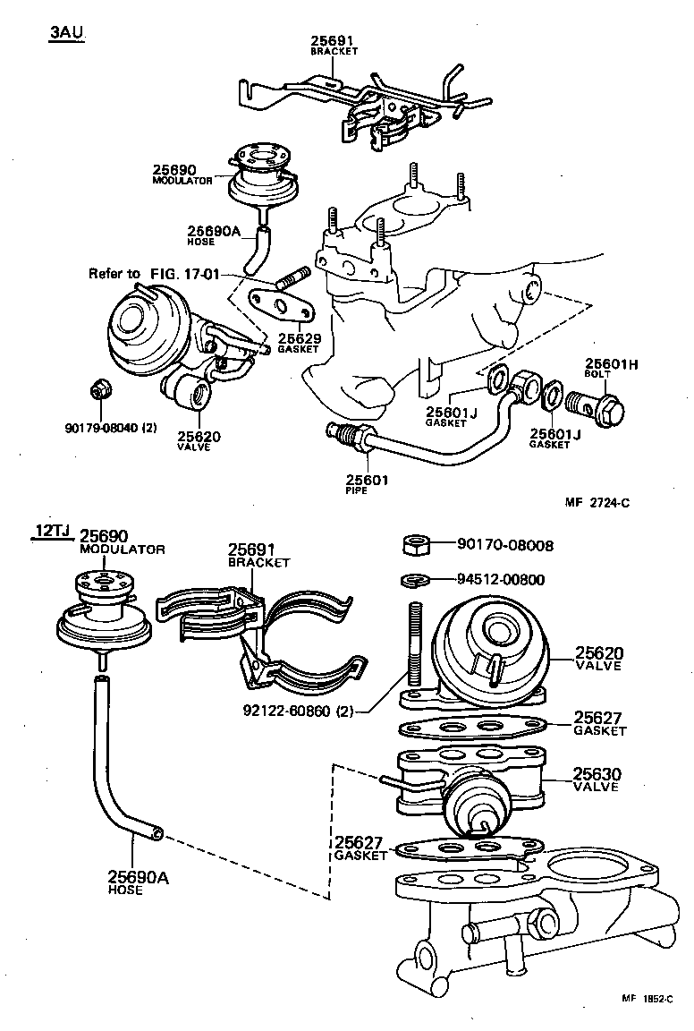 25620-63020 VALVE ASSY, EGR product image
