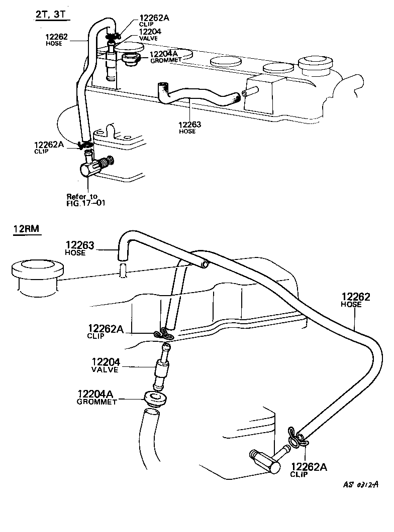 12261-72020 HOSE, VENTILATION product image