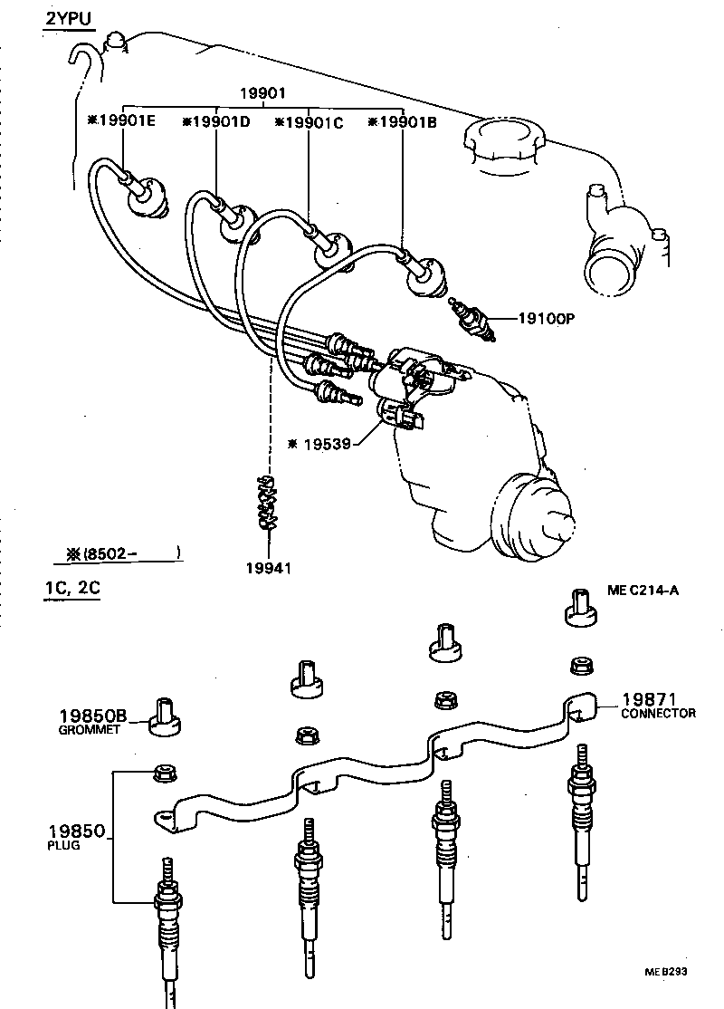 90919-01144 PLUG, SPARK product image