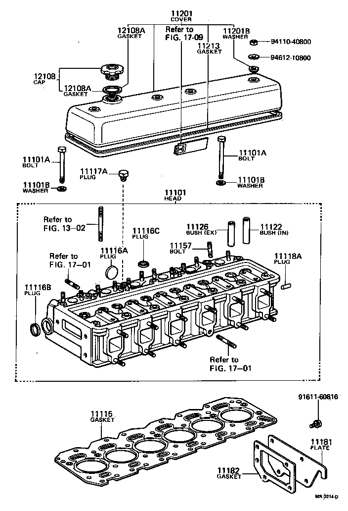 90404-16127 UNION(FOR CYLINDER HEAD) product image