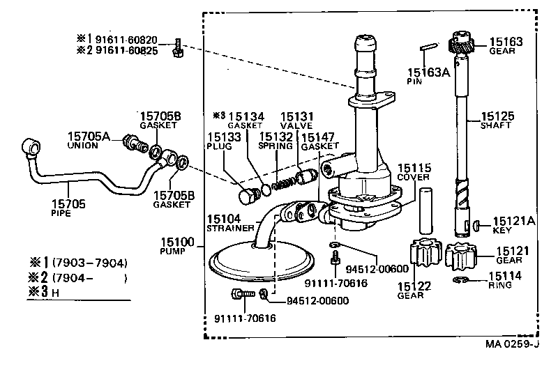 15110-78010 PUMP ASSY, OIL product image