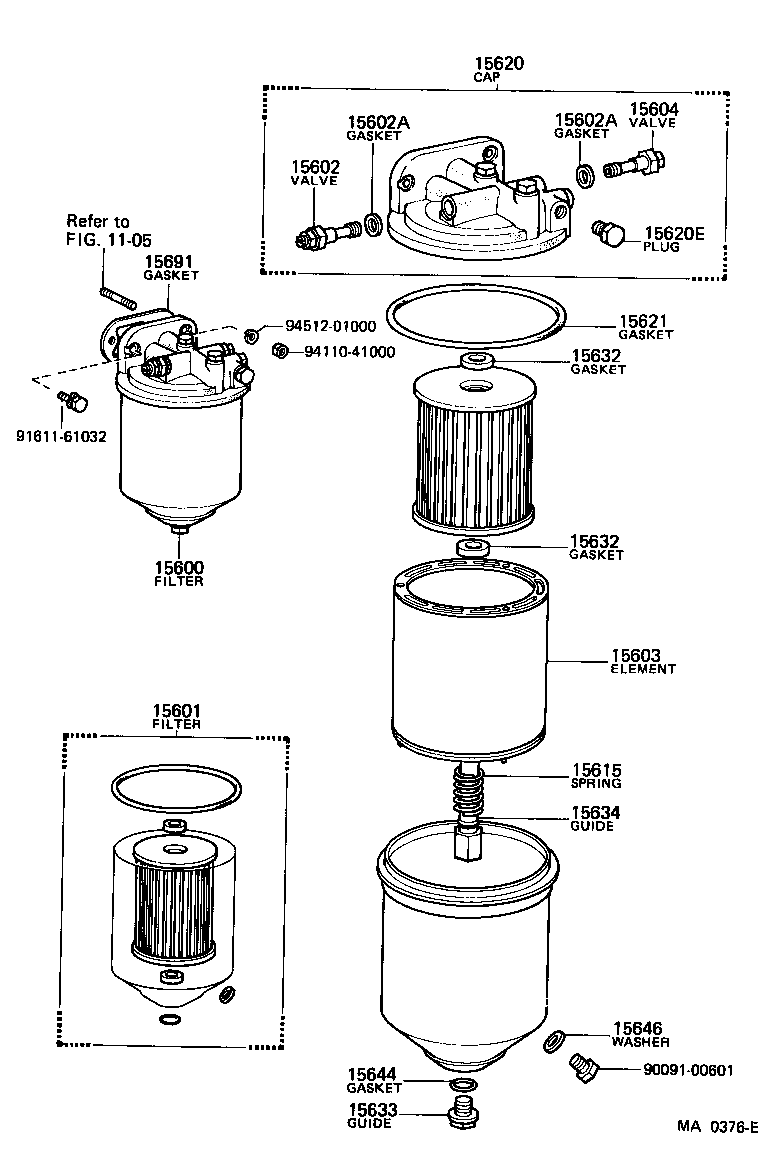 04152-60060 FILTER SUB-ASSY, OIL product image