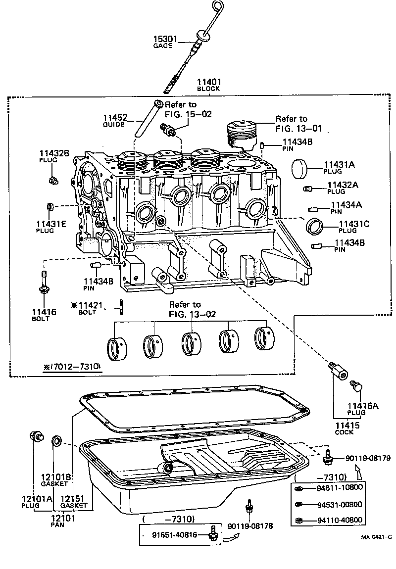 12101-29026 PAN SUB-ASSY, OIL product image