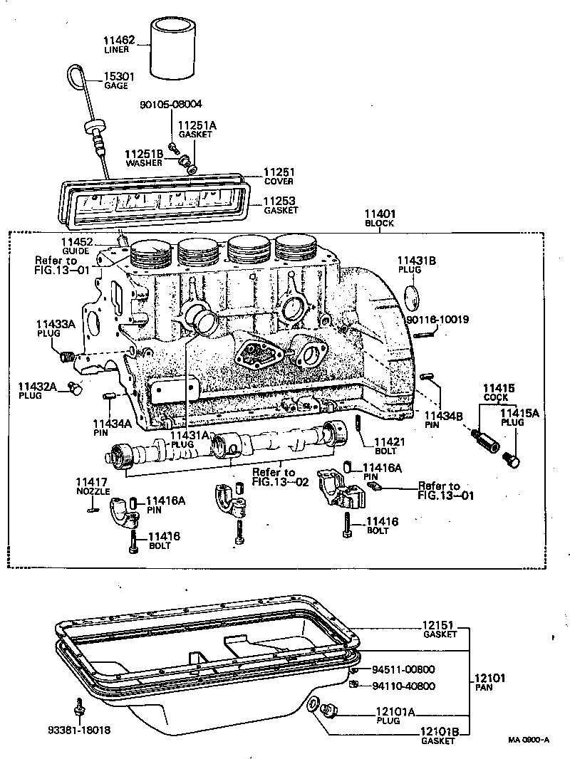 12101-39017 PAN SUB-ASSY, OIL product image