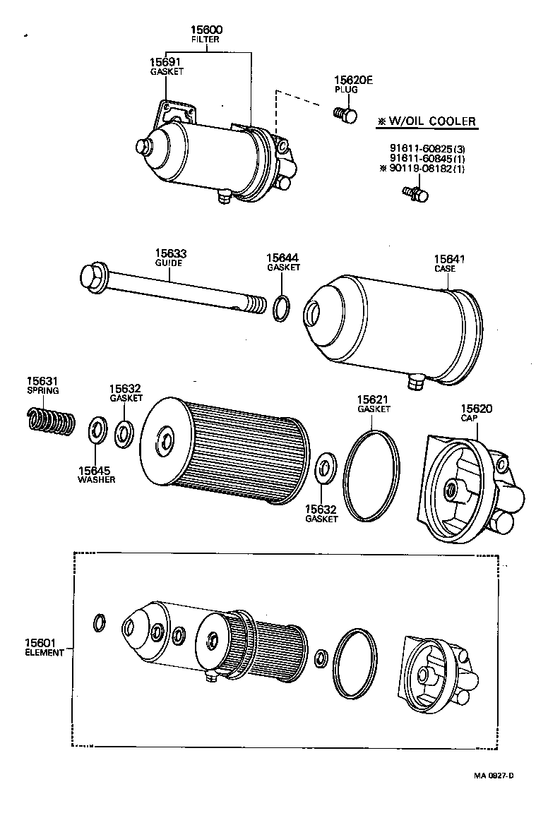 15310-60010 REGULATOR ASSY, OIL PRESSURE product image