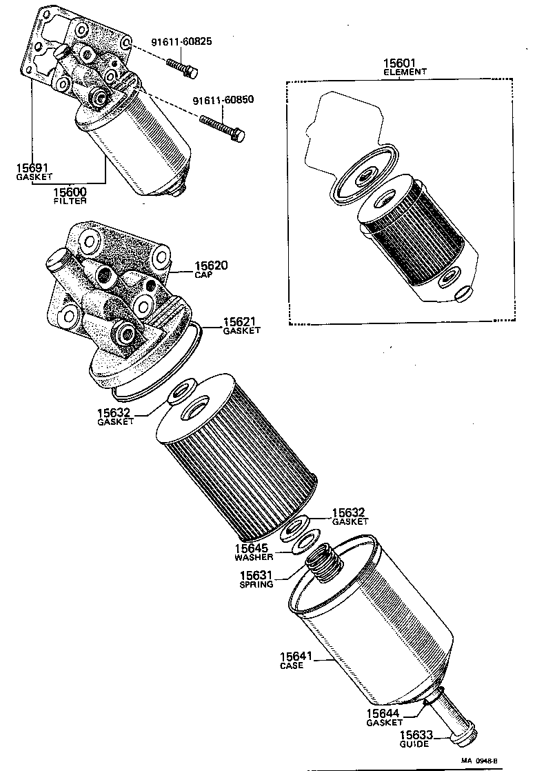 15710-48020 COOLER ASSY, OIL product image
