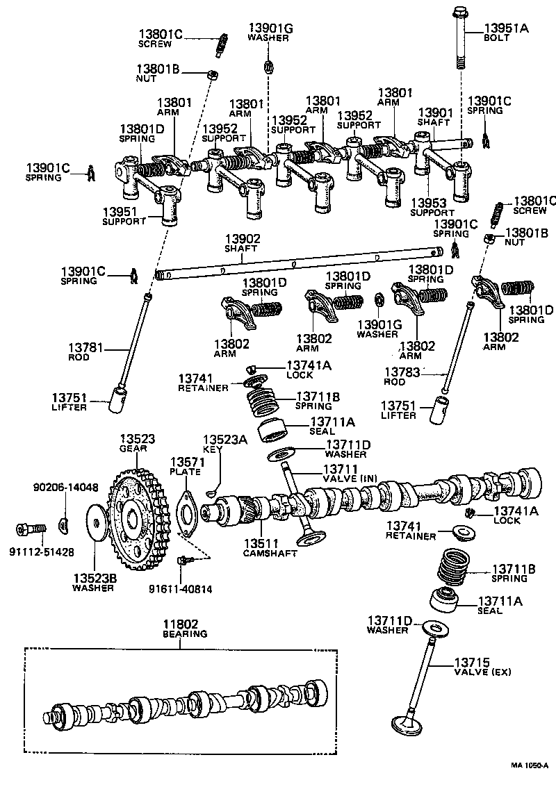 13715-34012 VALVE, EXHAUST product image