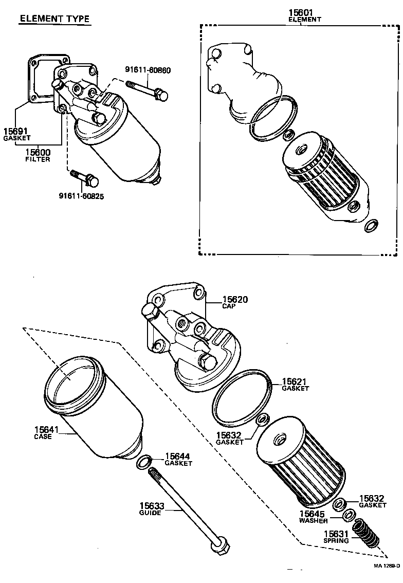 90301-19005 RING, O, NO.1(FOR OIL FILTER) product image