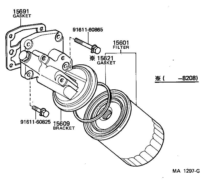 04152-40020 FILTER SUB-ASSY, OIL product image