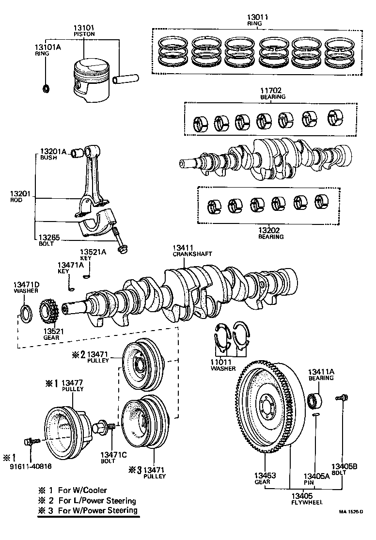 88892-30510 PLATE, CRANKSHAFT PULLEY, NO.2 product image