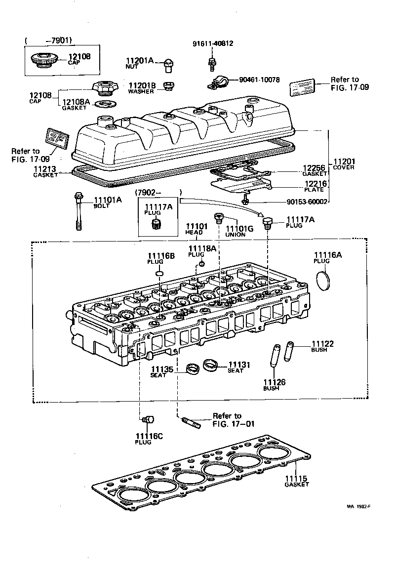 11202-77120 COVER SUB-ASSY, CYLINDER HEAD product image