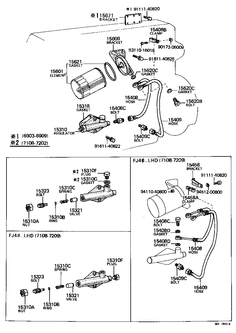 15310-60010 REGULATOR ASSY, OIL PRESSURE product image