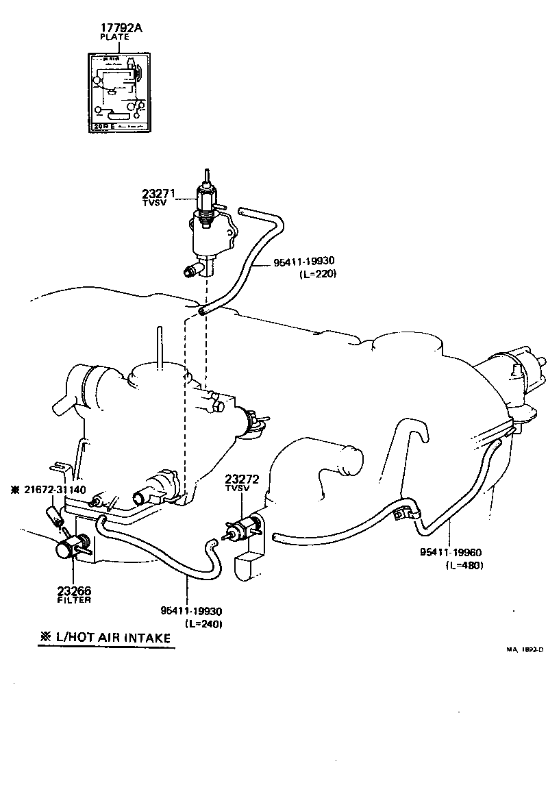 Thumbnail 4 for 17650-38011