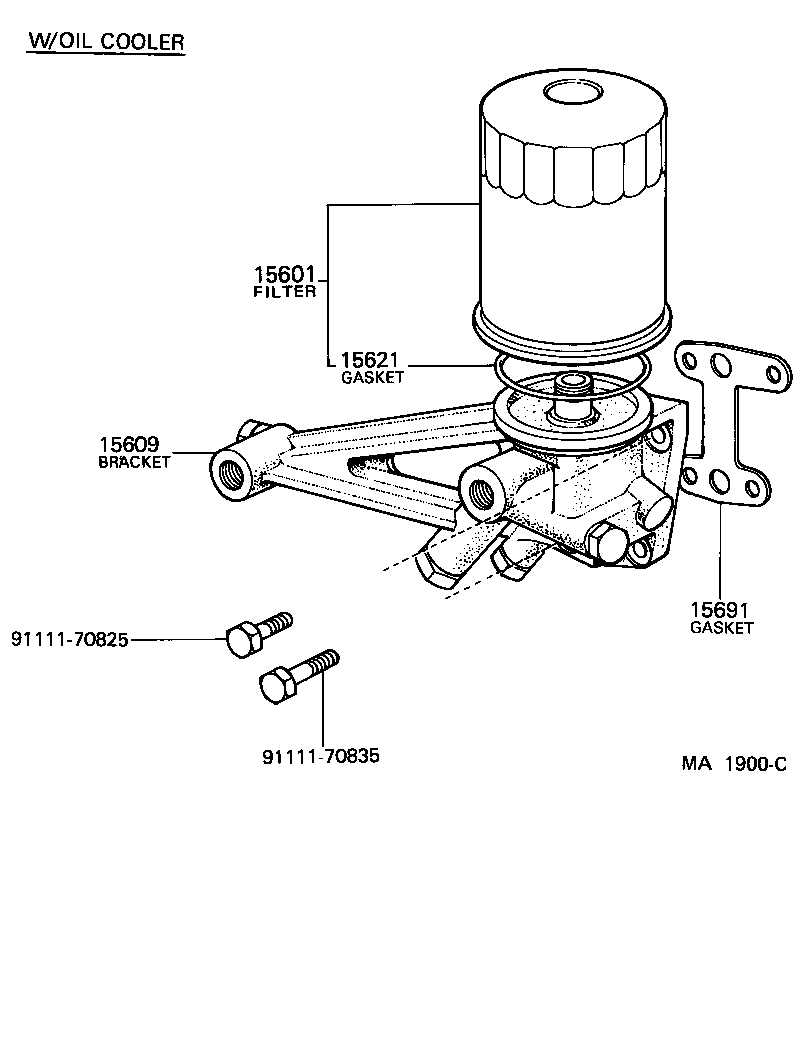 04152-60060 FILTER SUB-ASSY, OIL product image