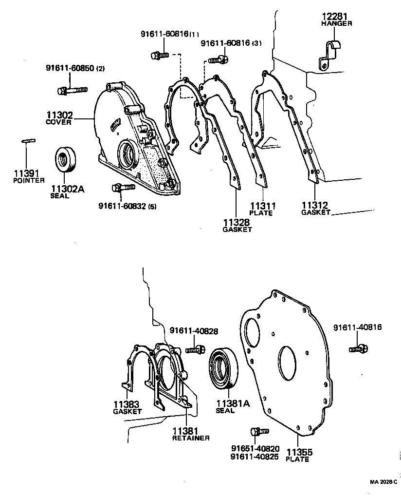 11345-48010 BEARING, INJECTION PUMP GEAR THRUST product image