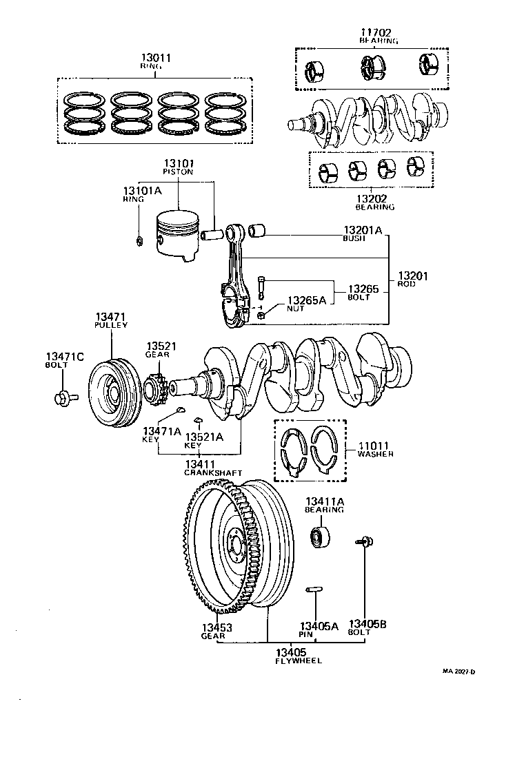 88892-30510 PLATE, CRANKSHAFT PULLEY, NO.2 product image