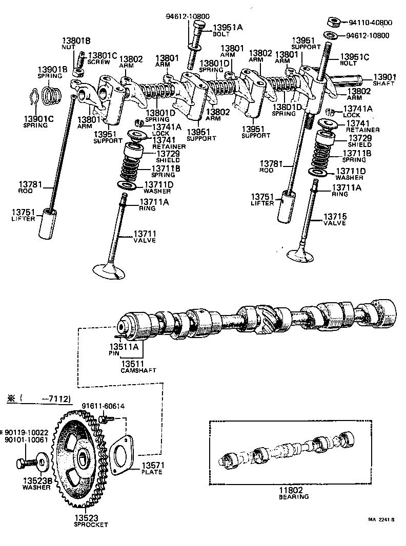 13523-22011 GEAR OR SPROCKET, CAMSHAFT TIMING product image