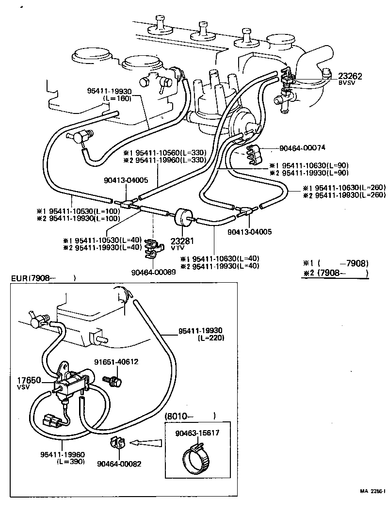 25820-34010 VALVE, BIMETAL VACUUM SWITCHING, NO.1 product image
