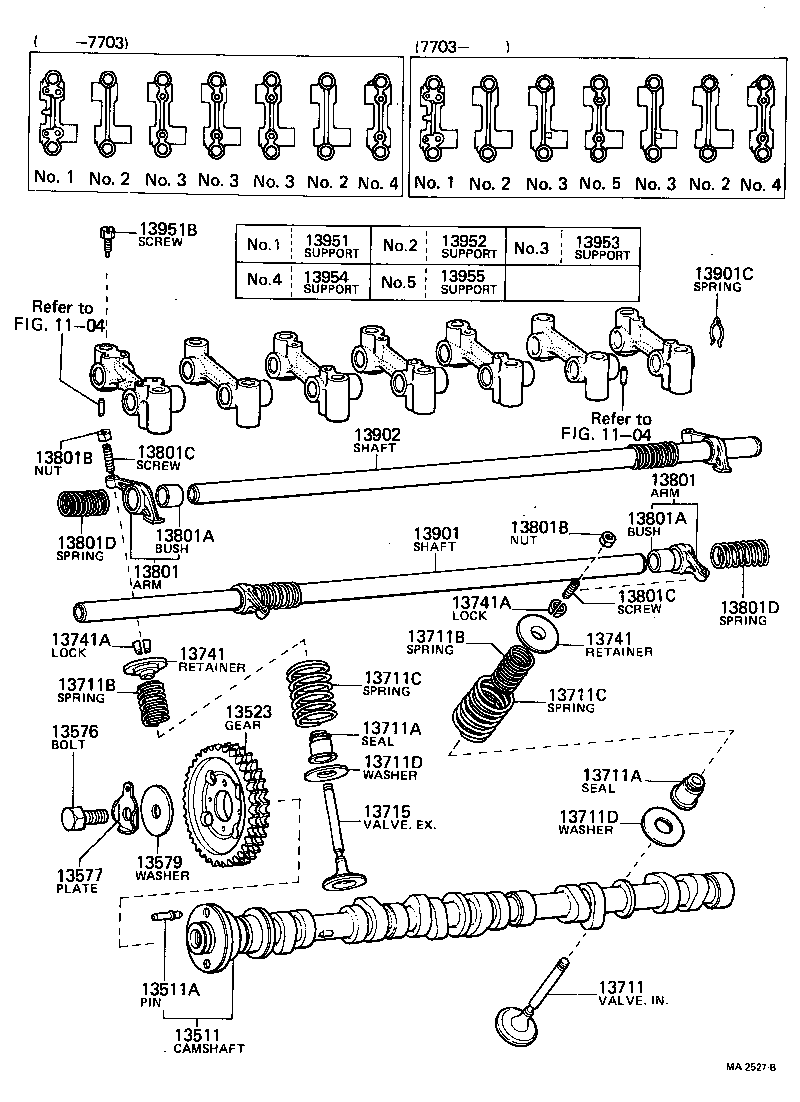 11803-40011 BEARING SET, CAMSHAFT product image