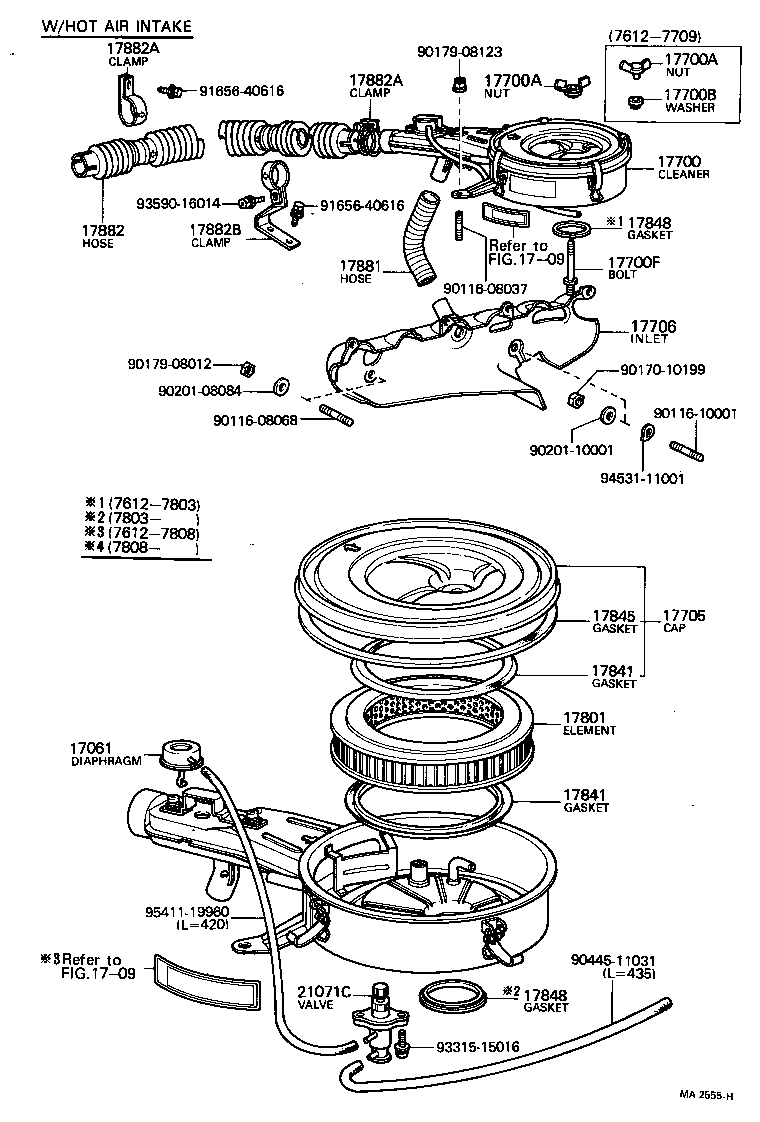 17700-45202 CLEANER ASSY, AIR product image