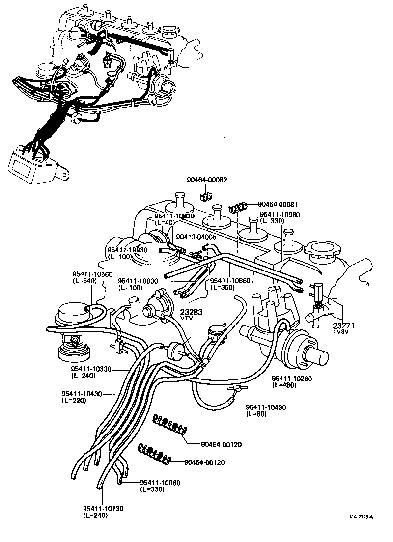 17680-18030 VALVE ASSY, MIXTURE CONTROL product image