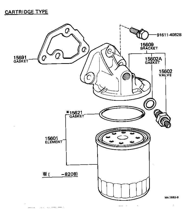 90301-19005 RING, O, NO.1(FOR OIL FILTER) product image