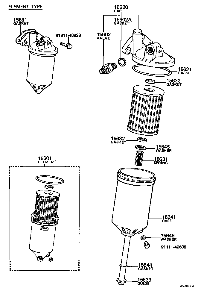 90301-19005 RING, O, NO.1(FOR OIL FILTER) product image