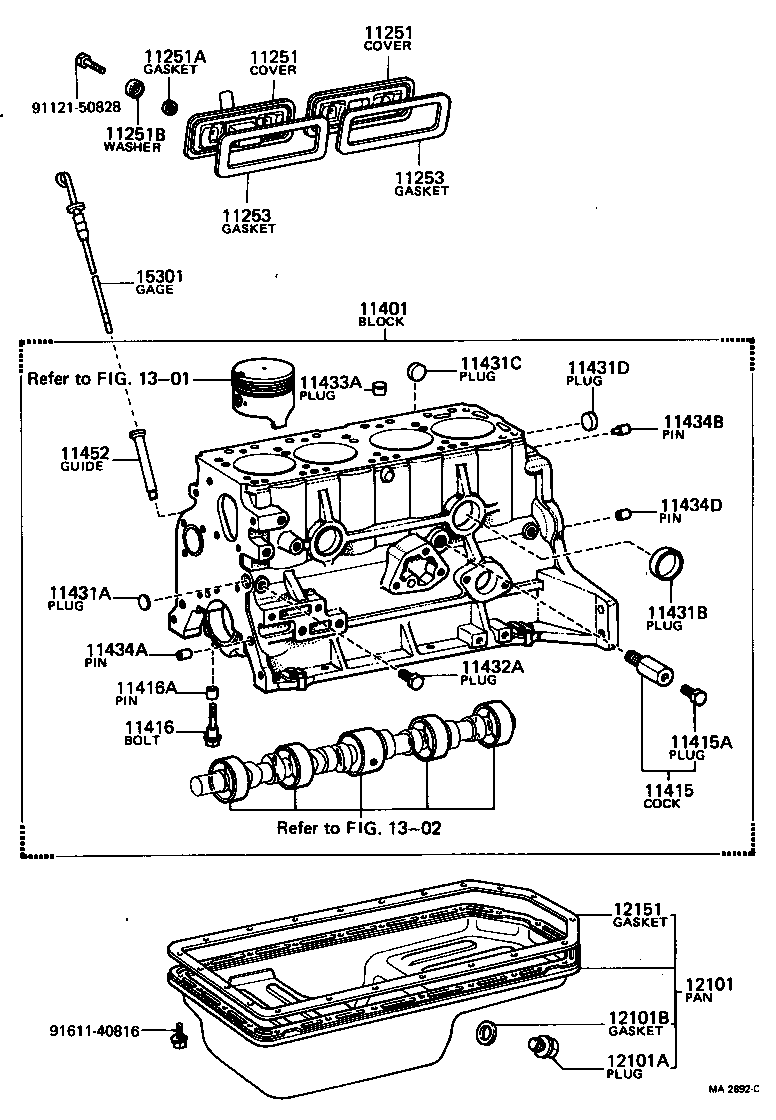 12101-59155 PAN SUB-ASSY, OIL product image
