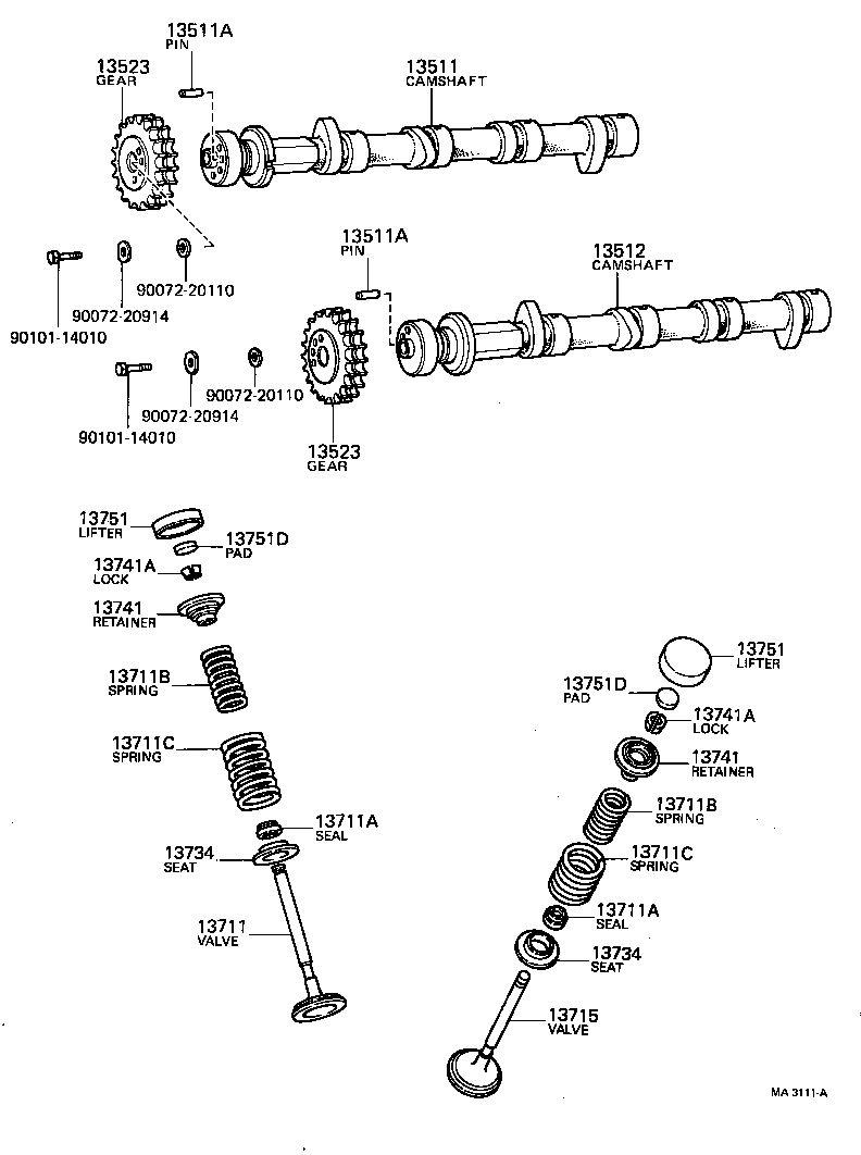 13715-34012 VALVE, EXHAUST product image
