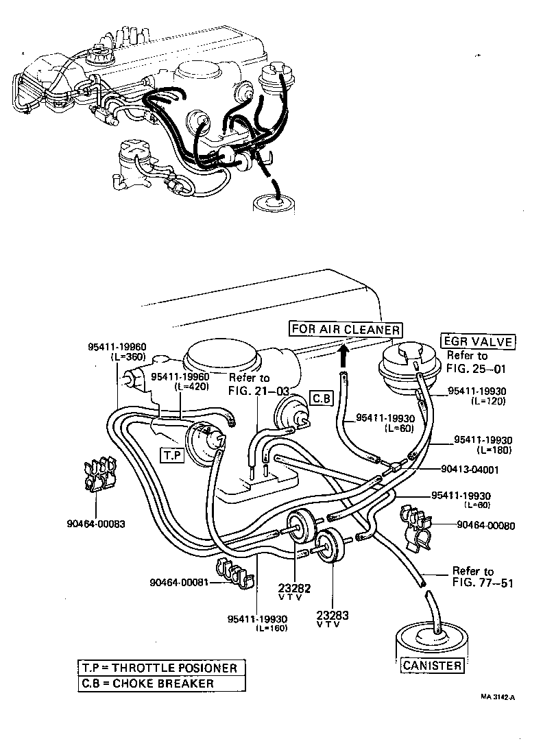 17792-34090 PLATE, ENGINE VACUUM HOSE INFORMATION product image