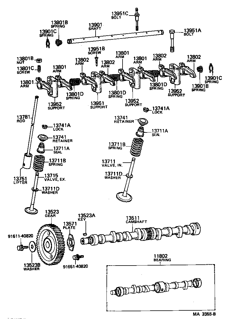 13715-48010 VALVE, EXHAUST product image
