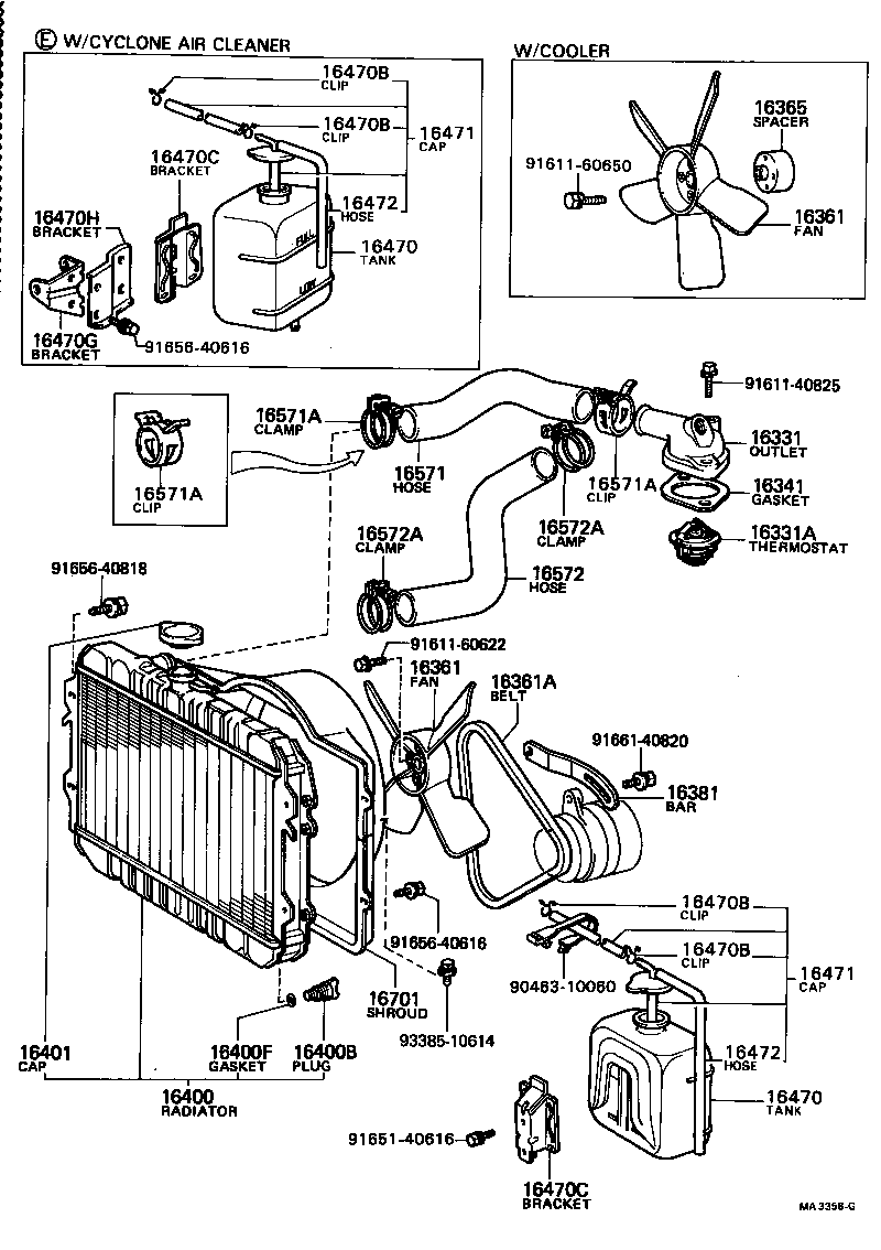 16571-31024 HOSE, RADIATOR, OUTLET product image