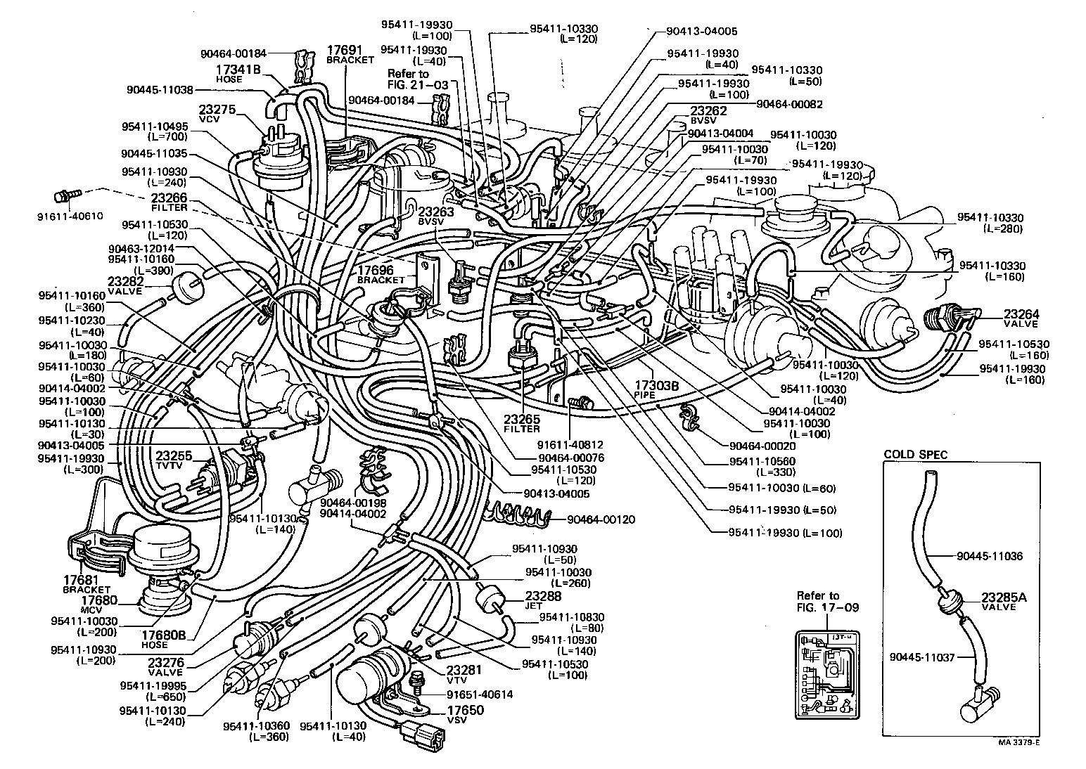 17680-18030 VALVE ASSY, MIXTURE CONTROL product image